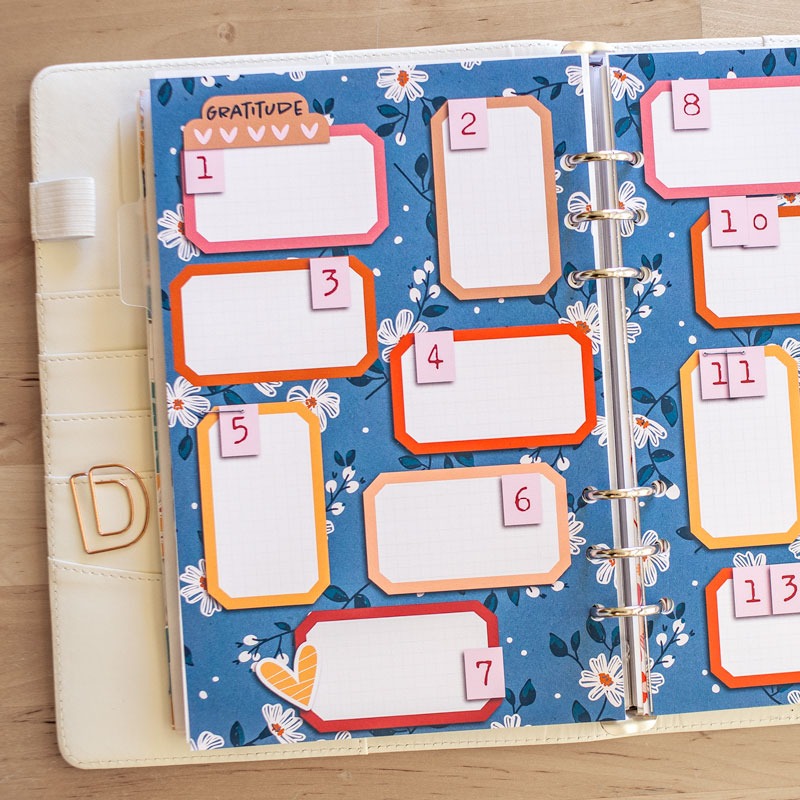 Gratitude Journal -- Hybrid Planner