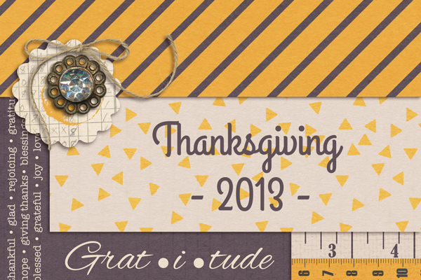Gratitude Journal Mini Album Cover