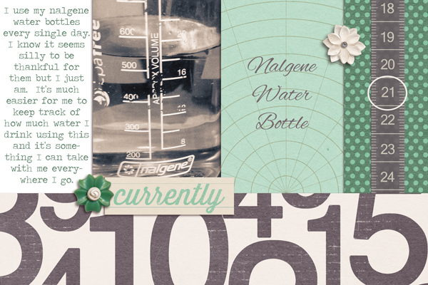 Gratitude Journal Mini Album Page 21