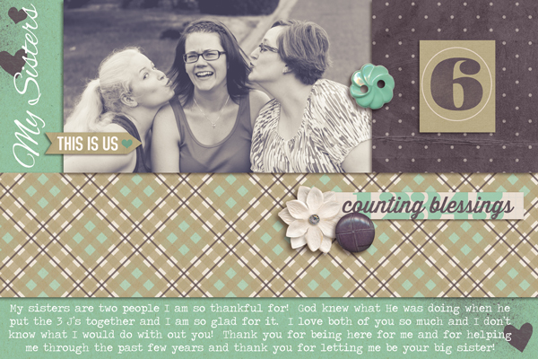Gratitude Journal Mini Album Page 6