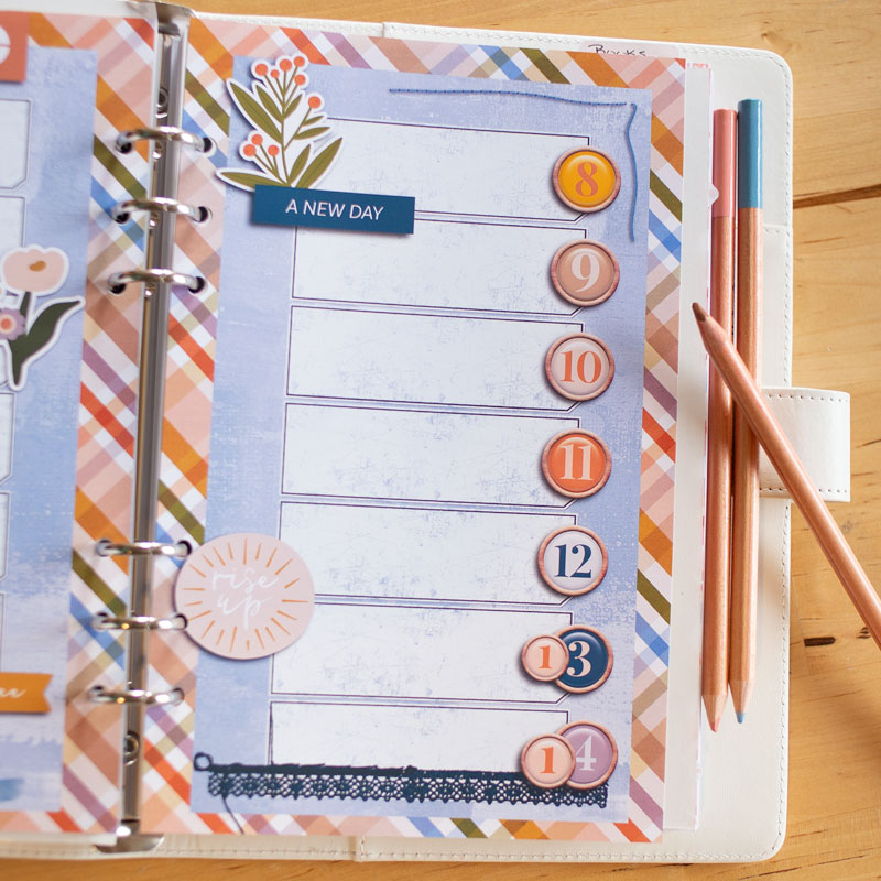 Gratitude Journal - Planner Hybrid (right page)