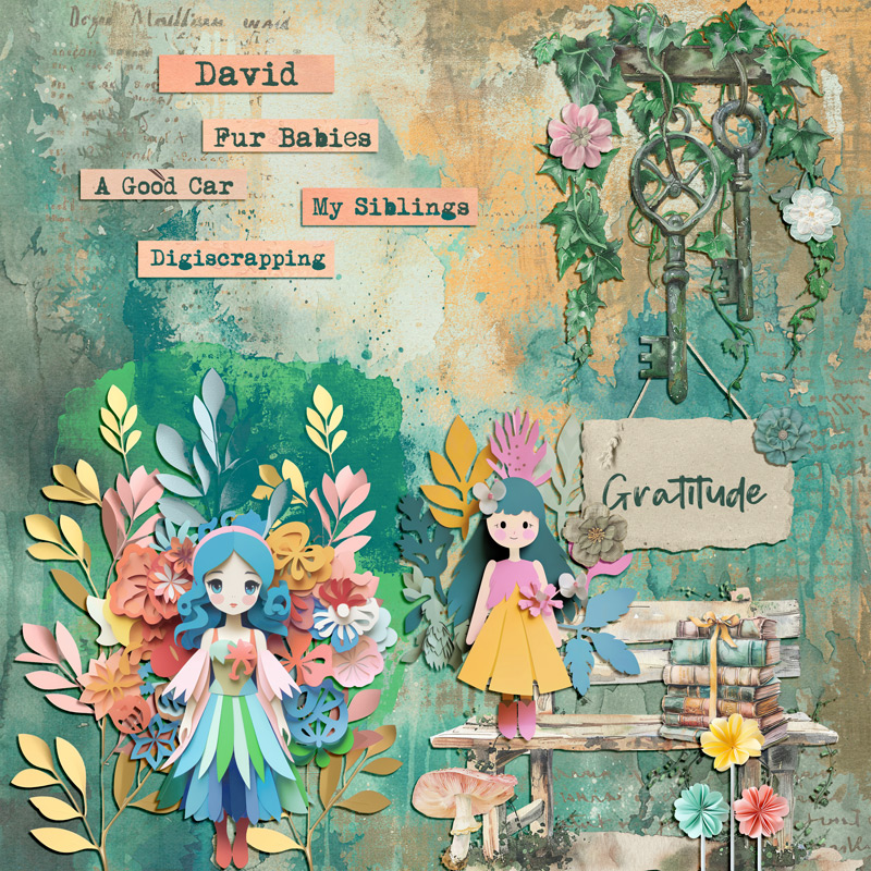 Gratitude - May Art Journal Muse Week 2