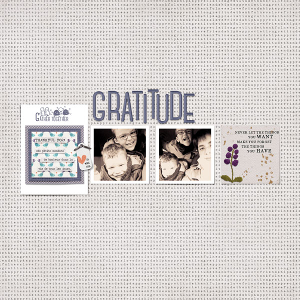 Gratitude