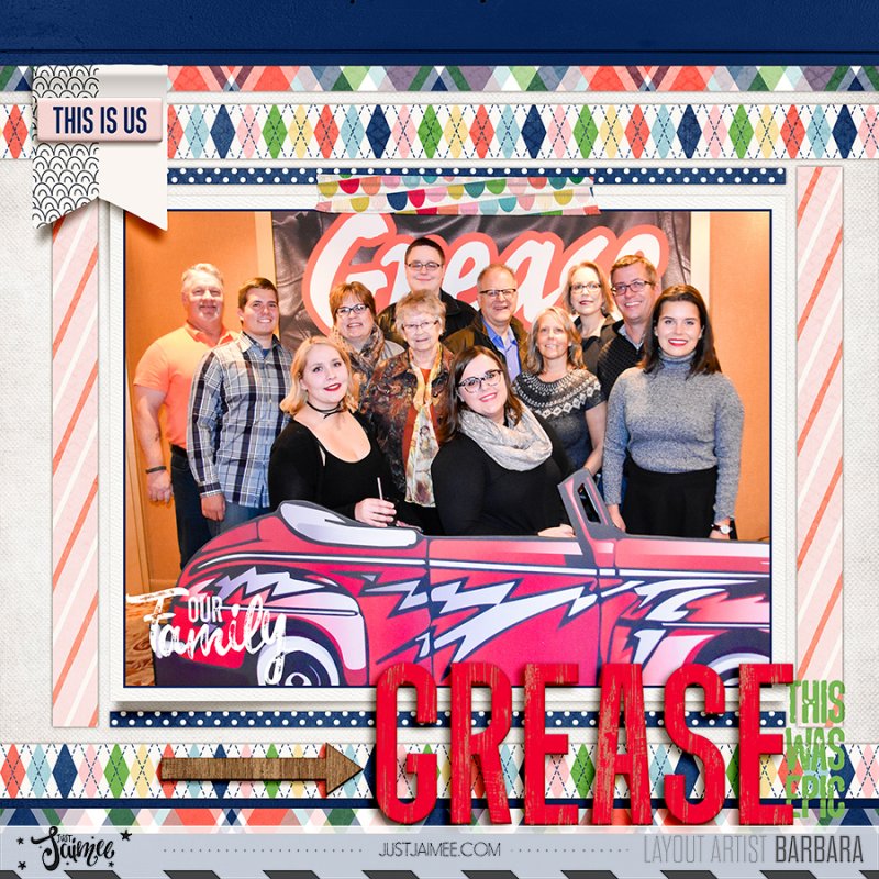 Grease - Oma's 80th Birthday - Left Side
