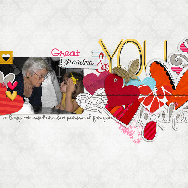 great-grandma & you together