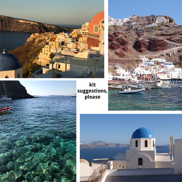 Greece Mood Board