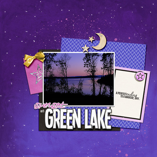 Green Lake Sunset