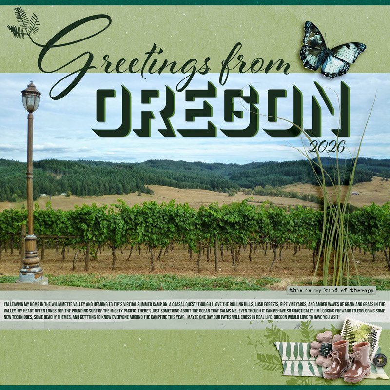 Greetings from Oregon