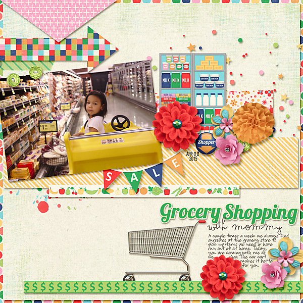 Grocery Shopping with Mommy