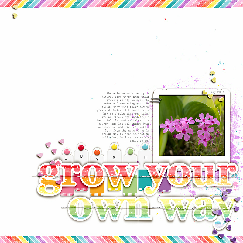 grow your own way | june '23 random challenge