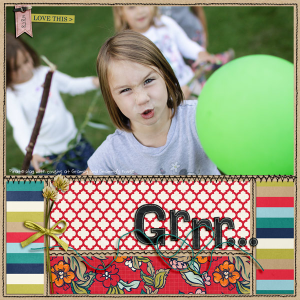 Grrr...pirate play