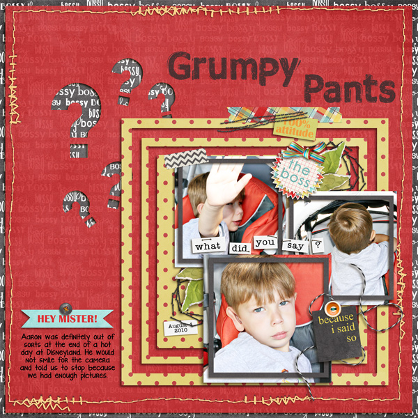 Grumpy Pants