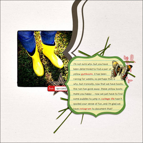 gumboots ...