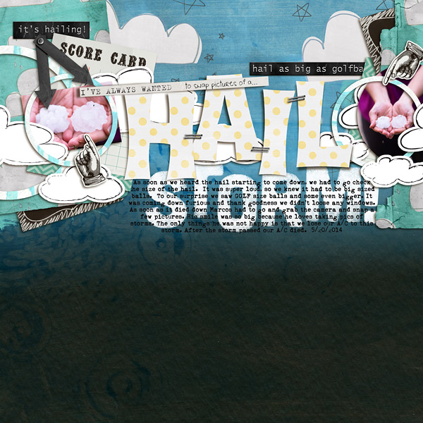 Hail storm