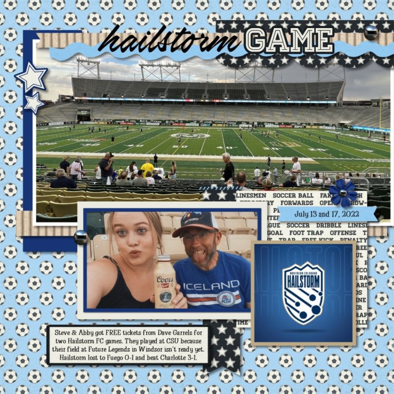 Hailstorm Soccer Game