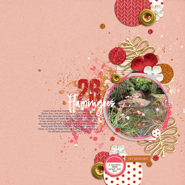 Halloween Bash: October 2020 - Recipe 3 - 26 Flamingoes