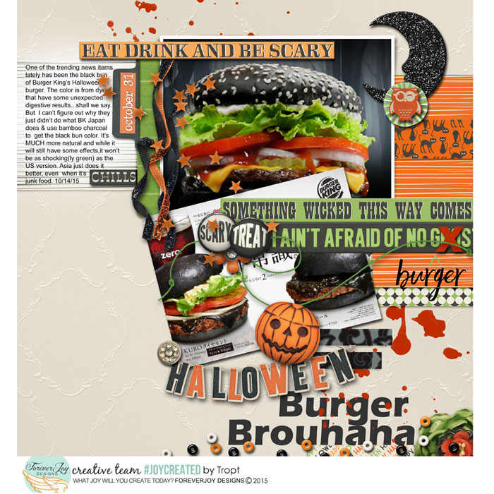 Halloween Burger Brouhaha