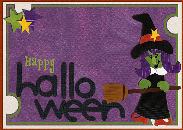 Halloween Card- Witch
