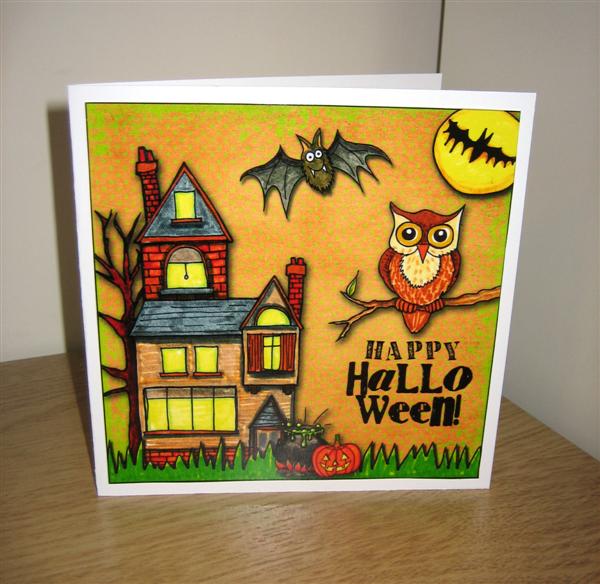 Halloween card