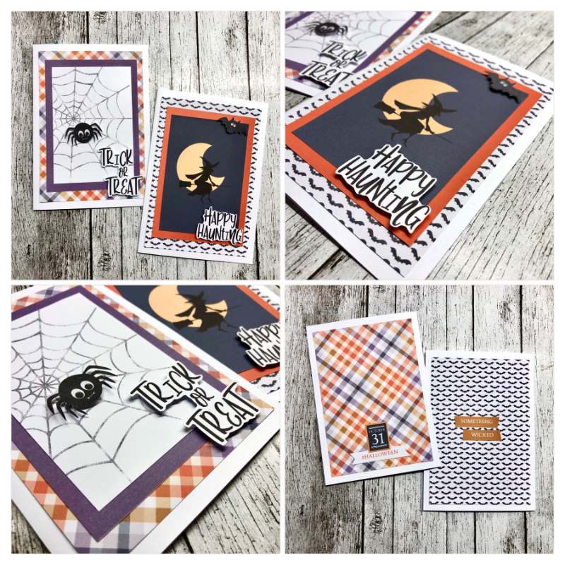 Halloween cards - close up