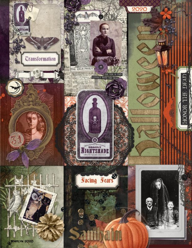 Halloween Junk-Journal