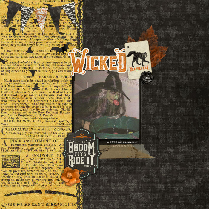 Halloween Layout Lift Challenge