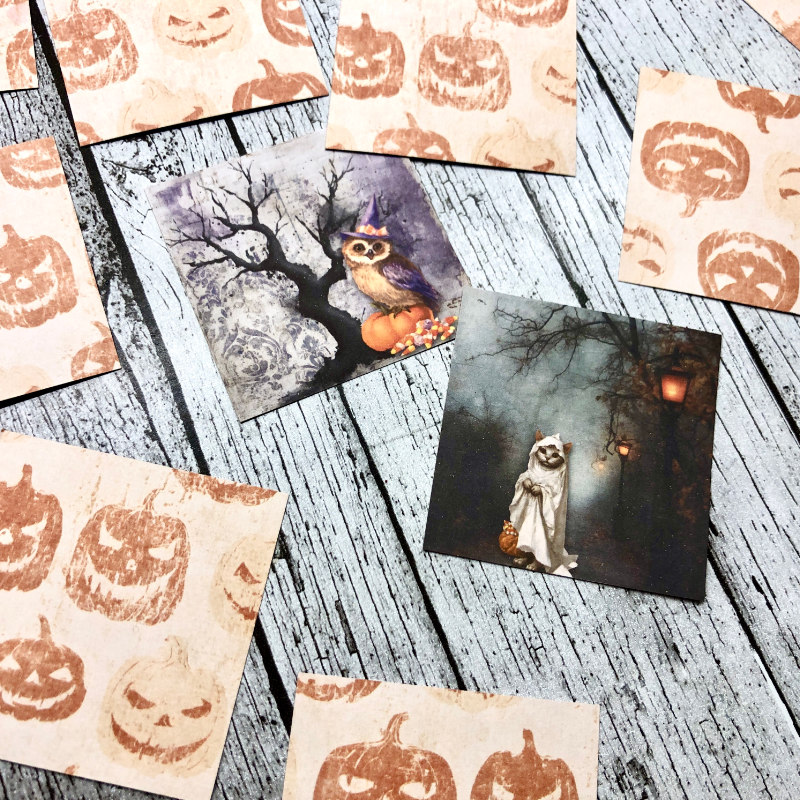 Halloween Memory Game - close up 1