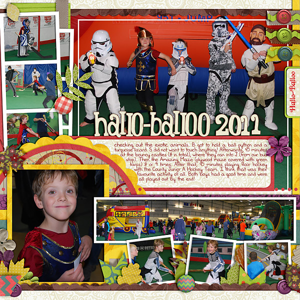 Halloween party 2011 (Right page)