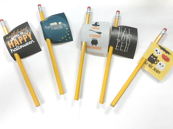 Halloween Pencil Toppers