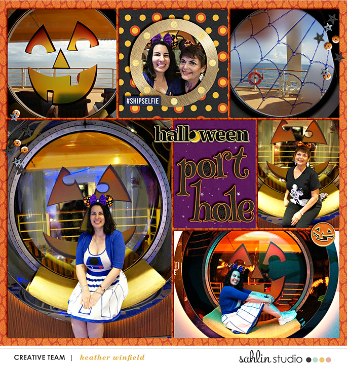 Halloween Porthole