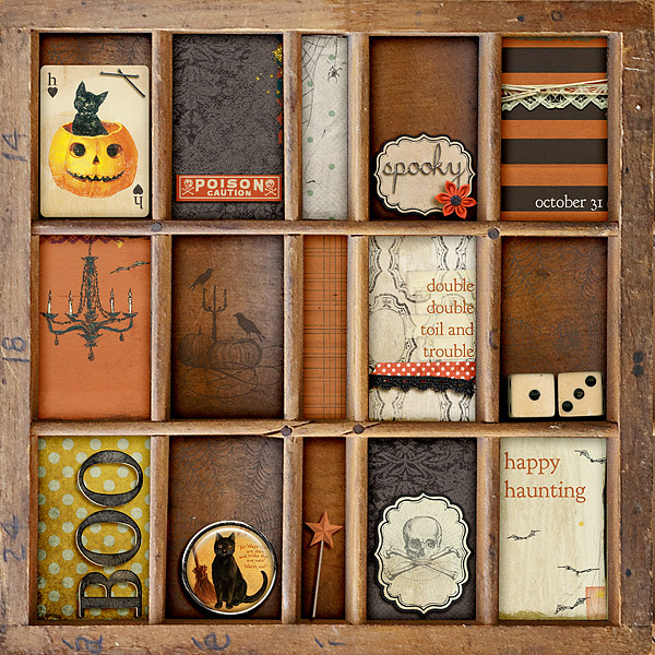 Halloween Printer Box