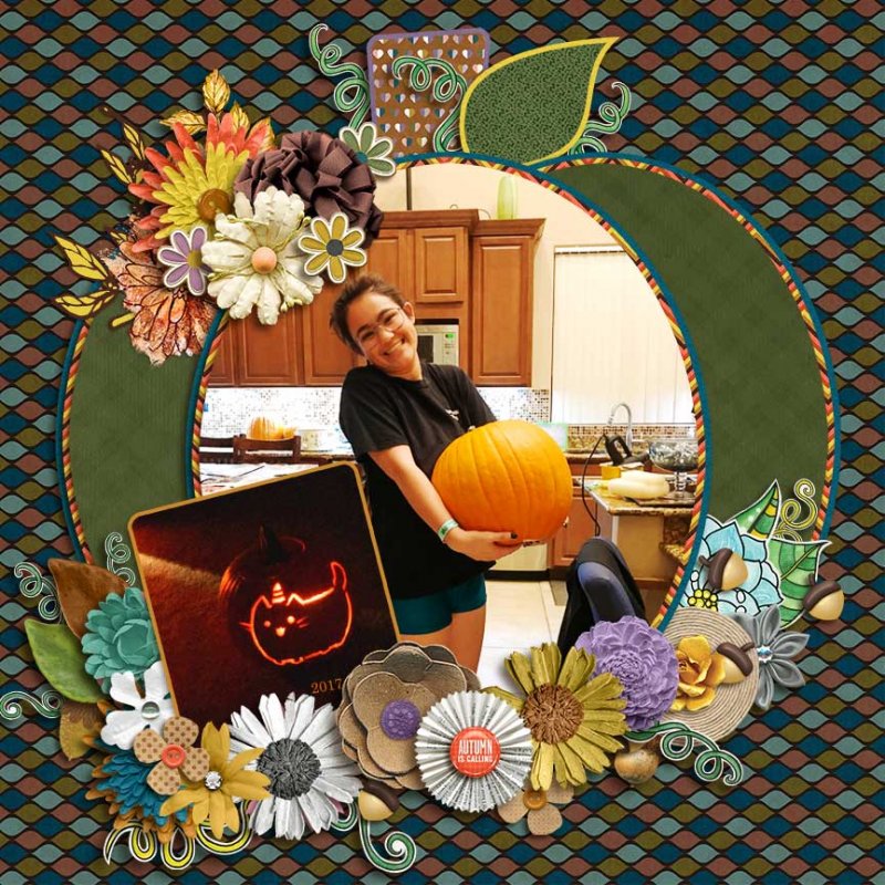 Halloween-Pumpkin September 2019 Inspiration Challenge