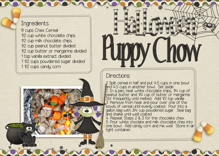Halloween Puppy Chow