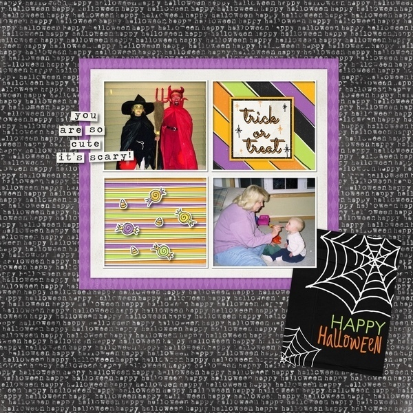 Halloween Scraplift Challenge
