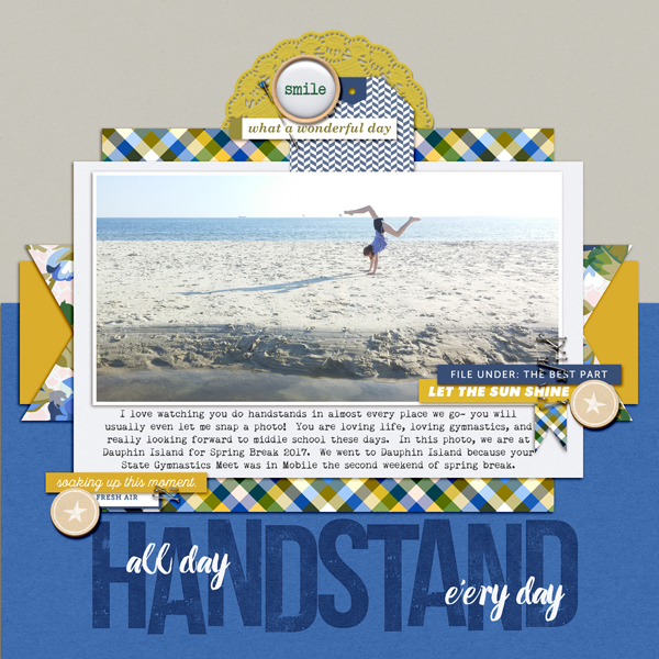 HANDSTAND- all day e'ery day