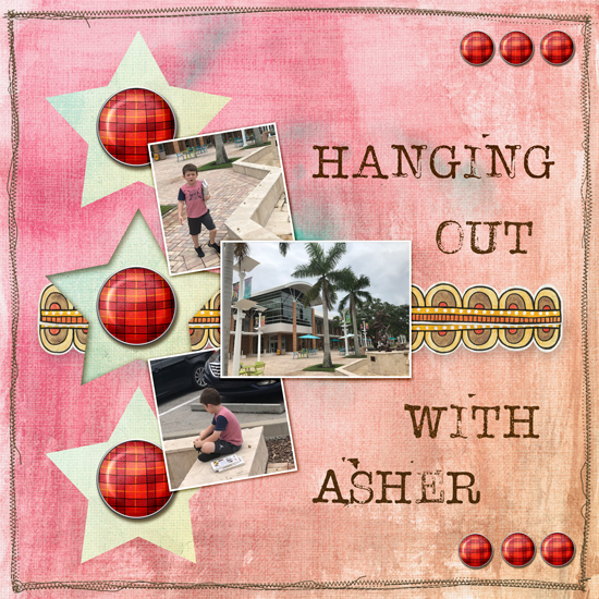 Hanging out with Asher