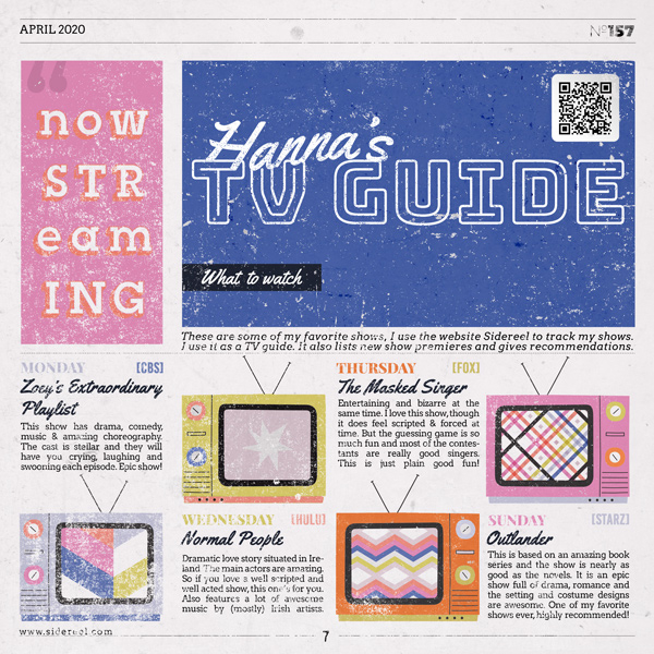 Hanna's TV Guide
