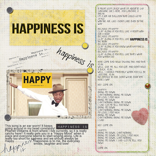 Happiness is