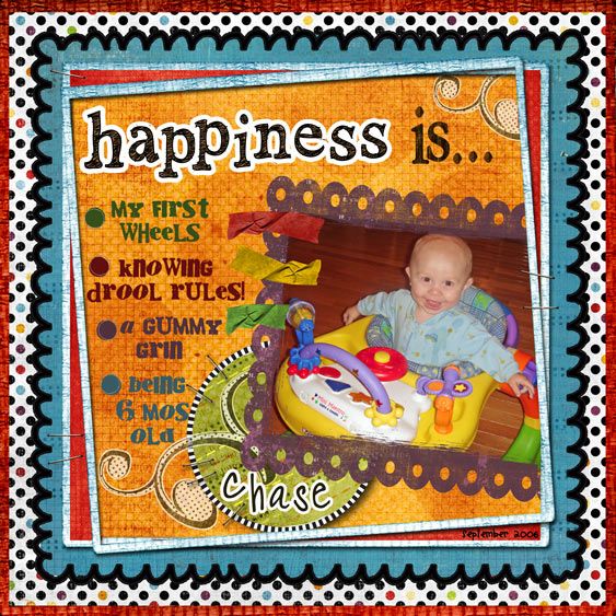 Happiness is . . .