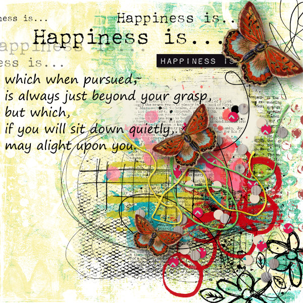 Happiness is ....