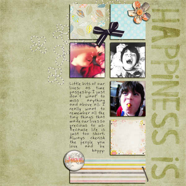 Happiness is...