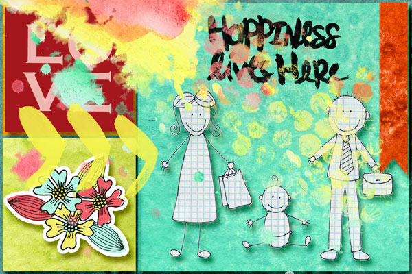 Happiness Lives Here