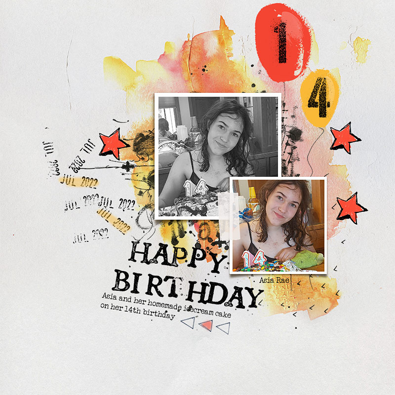 Happy 14th Birthday Asia Rae