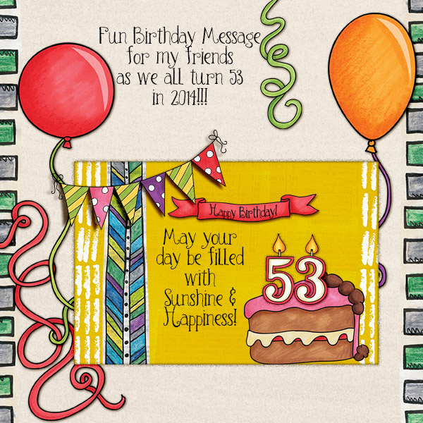 Happy 53rd birthday message