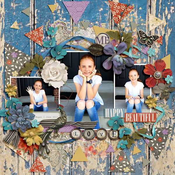 happy beautiful