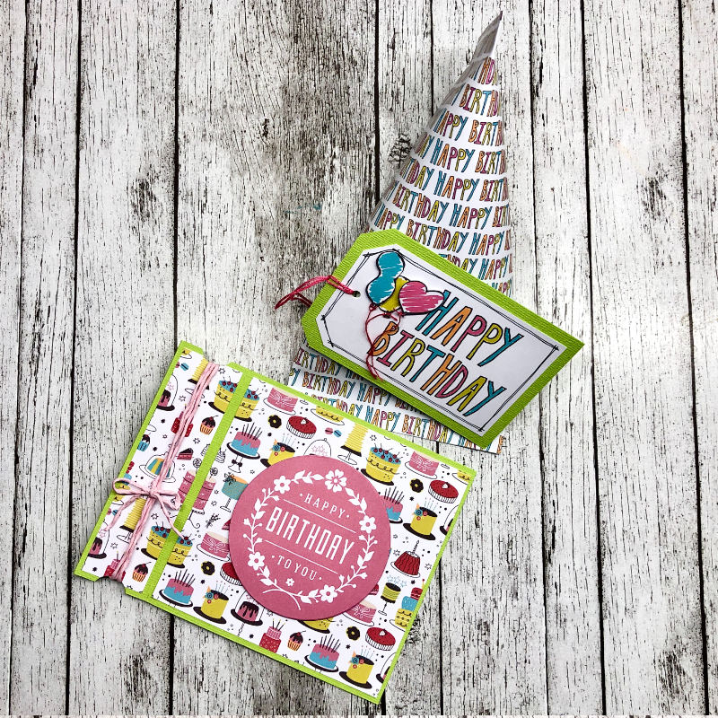Happy Birthday - box and card
