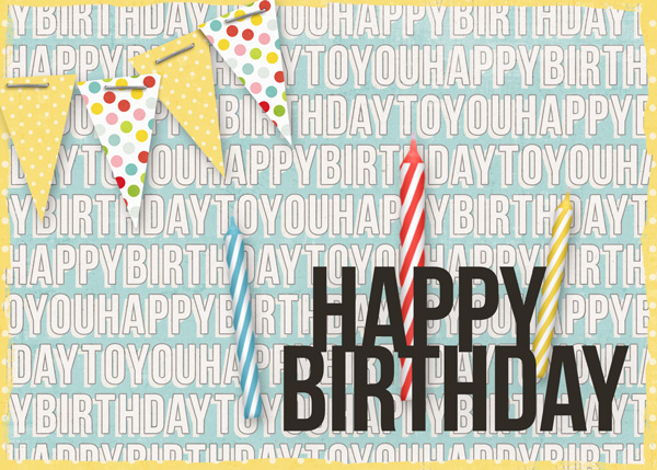 Happy birthday printable