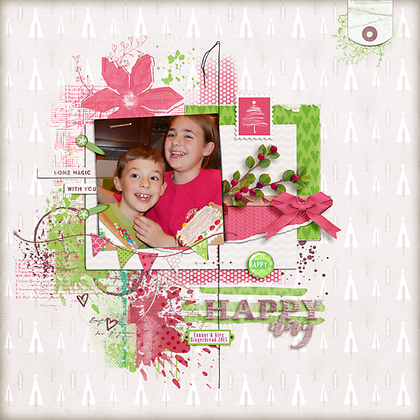 Happy Day Gingerbread Alex & Connor 2015