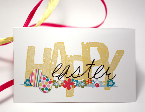 Happy Easter card