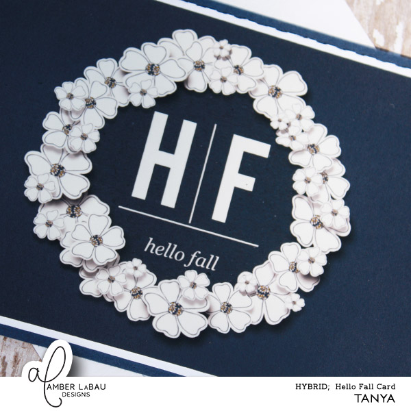Happy Fall Wreath Card